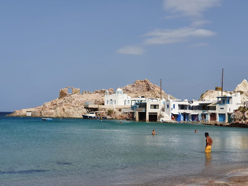 Fyropotamos Beach in Milos