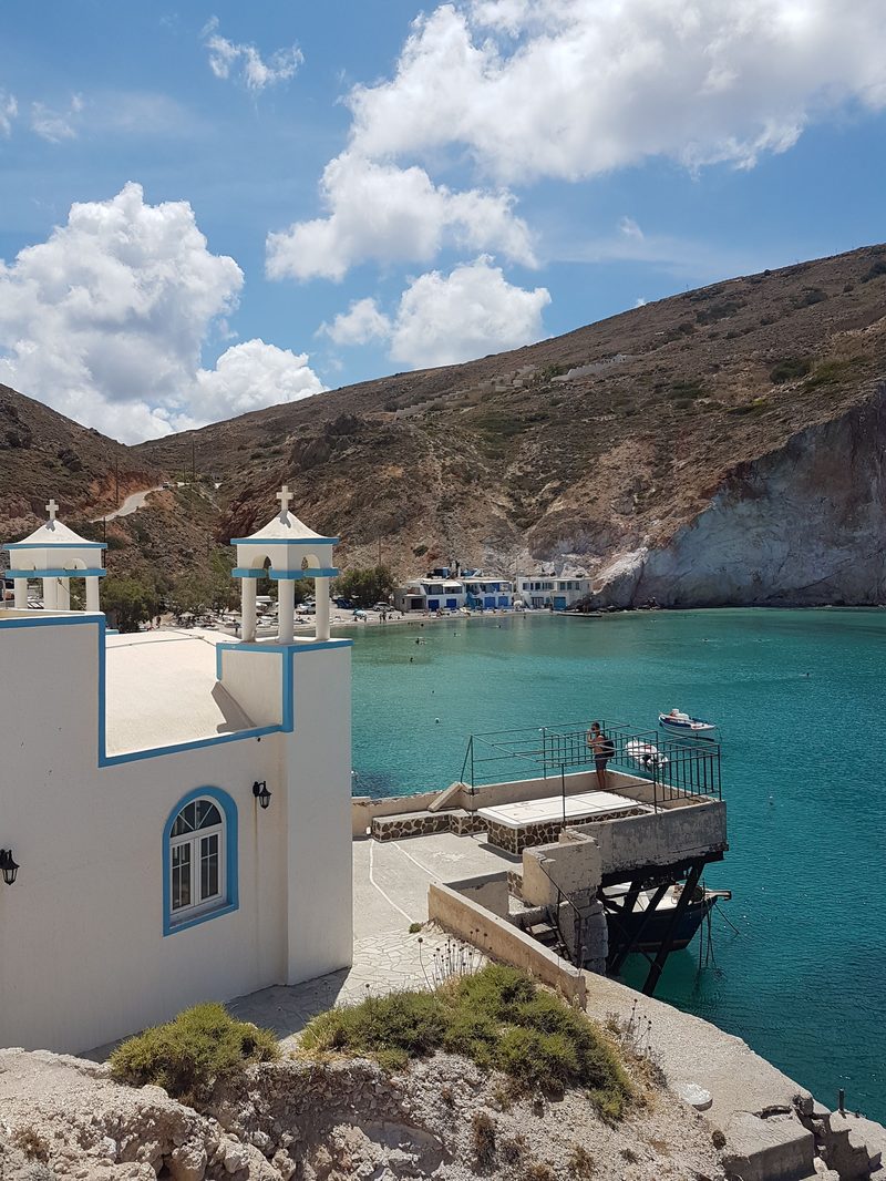 Church in Firopotamos, Milos