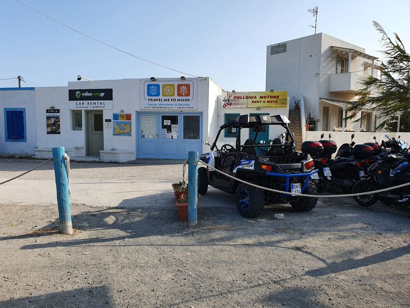 Quad bikes for hire in Milos