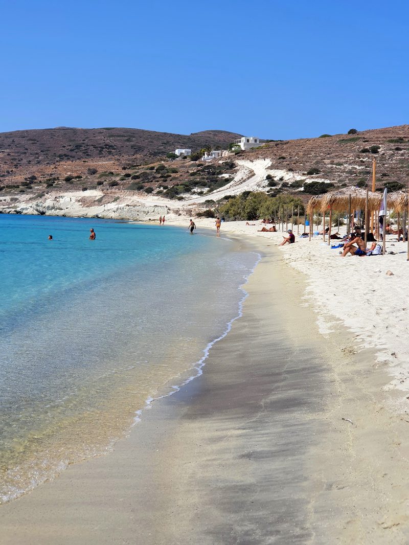 Prassa Beach in Kimolos