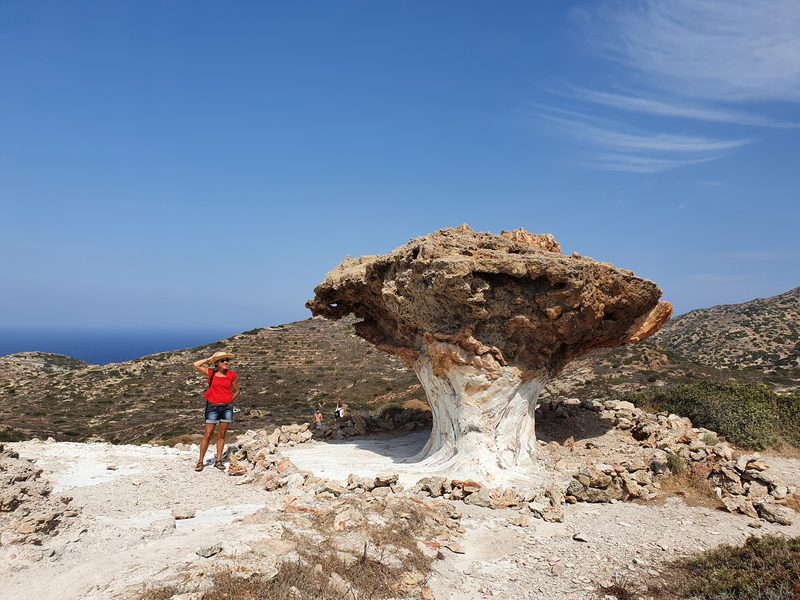 Skiadi Rock is a curious natural rock formation you can walk to