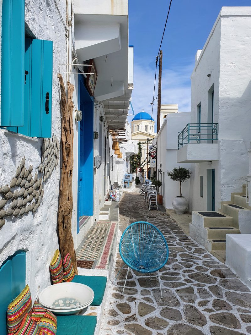 Some of the views when walking in the villages of Kimolos are astounding