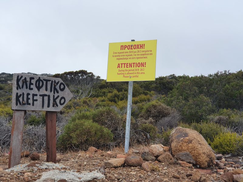 Hiking to Kleftiko Bay