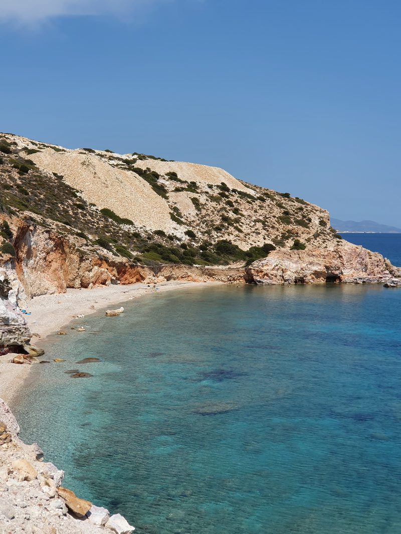 There’s more beaches on Milos than you’ll have time to visit