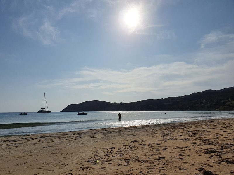 Provatas beach in Milos