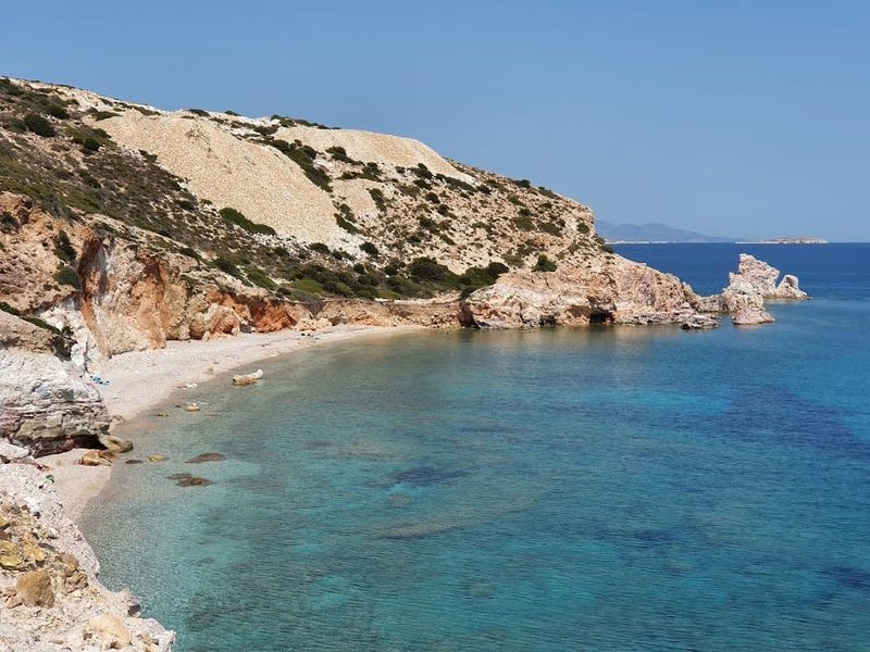 Kastanas Beach in Milos