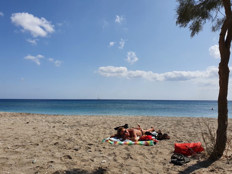 In July, the sun sets at 20.30 or later, meaning you can go to the beach in the late afternoon